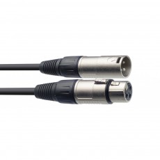 Stagg SMC030 30cm / 1ft Mic Cable - XLR (F) - XLR (M)